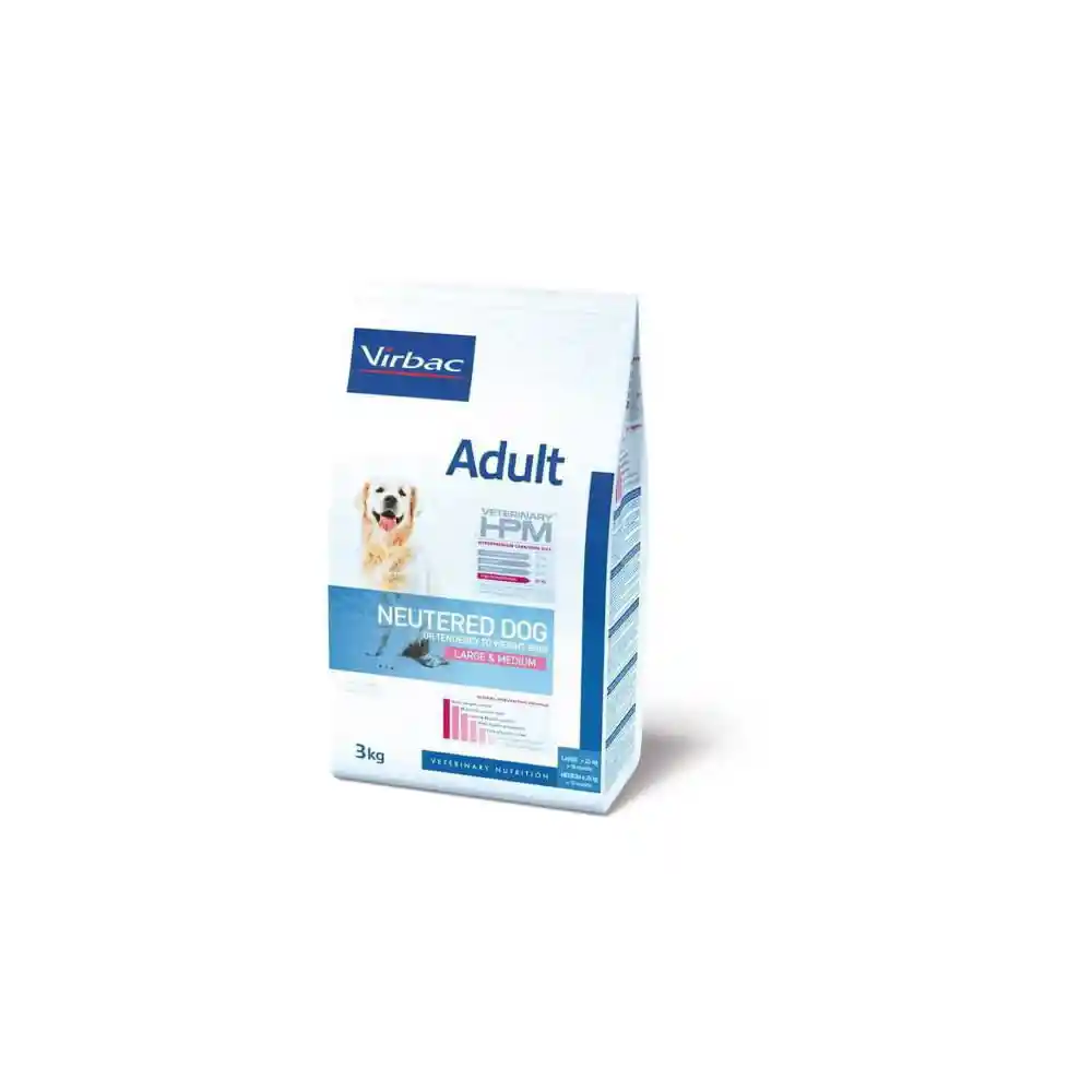 Virbac Hpm Alimento Para Perro Adult Neutered Large & Medium