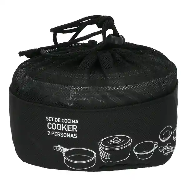 Set de Cocina Cooker 2 Personas Con Sartén