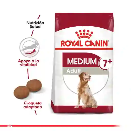 Royal Canin Alimento Para Perro Senior + 7 Medium