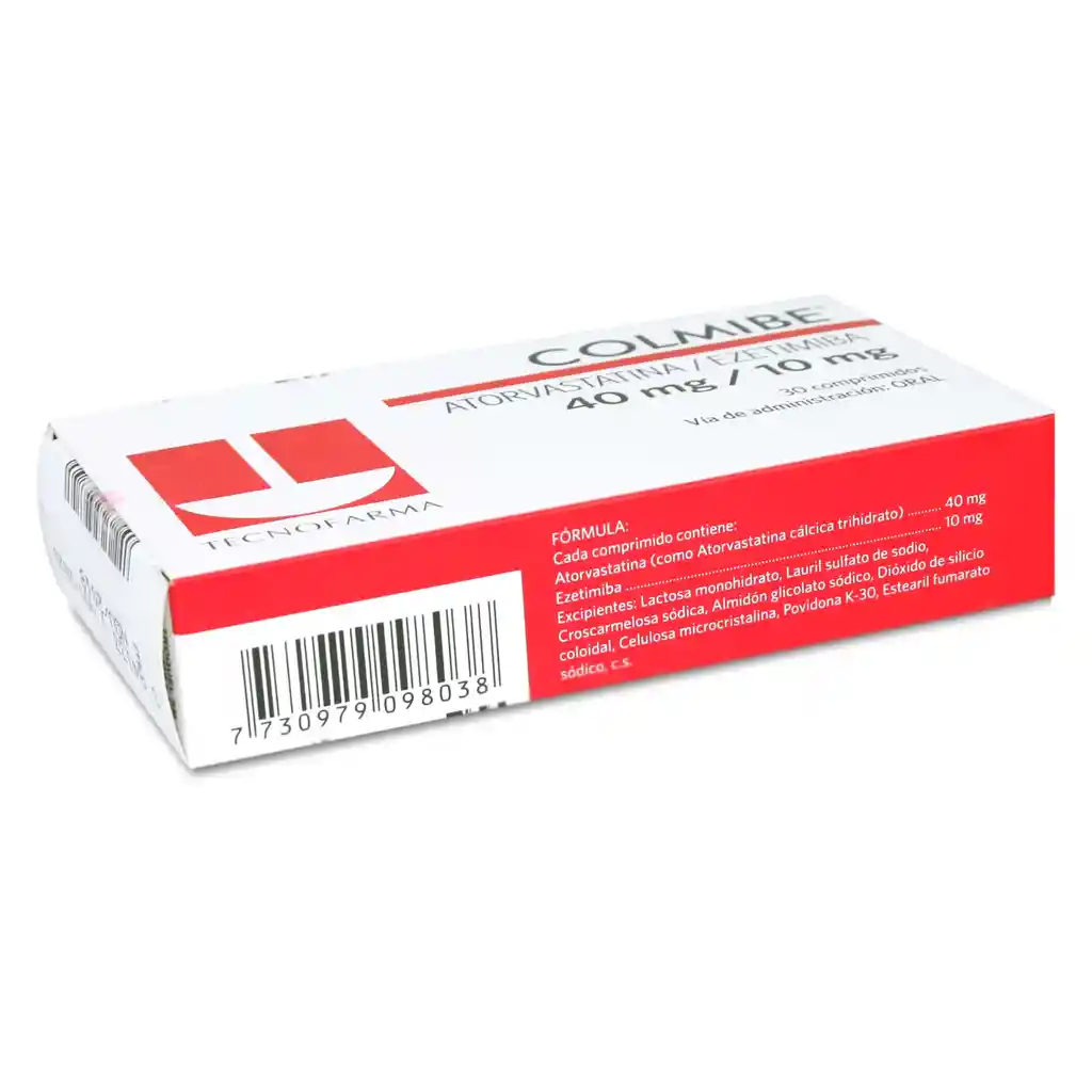Atorvastatina Colmibe: Principio Activo: / Ezetimiba