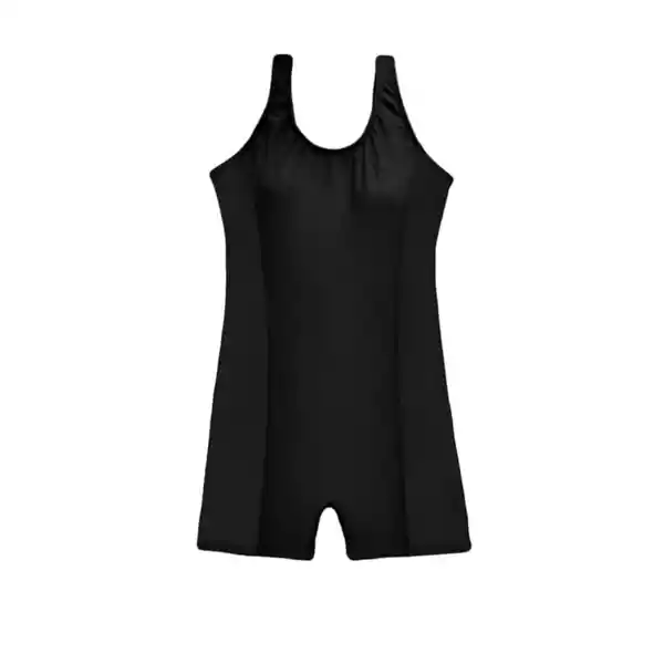 Traje de Baño Deportivo Media Pierna Negro Talla XXL Samia