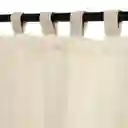 Cortina Blackout Con Presillas Beige 140 x 240 cm Casaideas