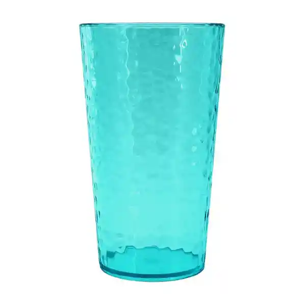 Vaso Alto Hammer Turquesa