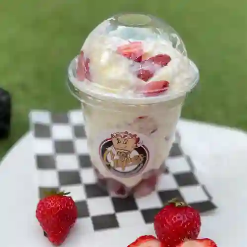 Fresas con Crema