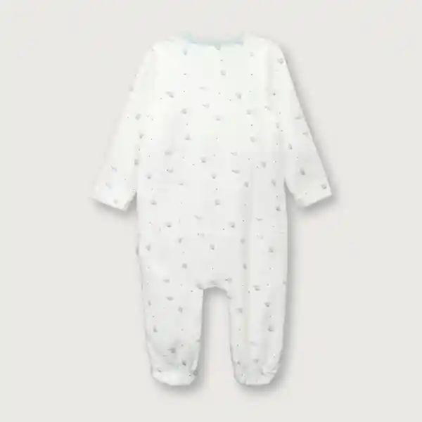 Pijama Osito Esencial de Niño Celeste Talla 3M Opaline