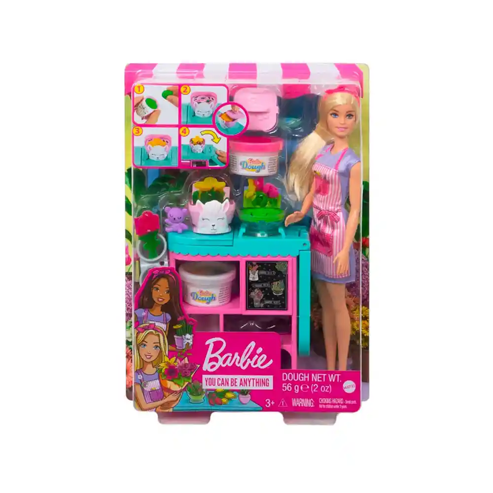 Barbie Muñeca Tienda de Flores