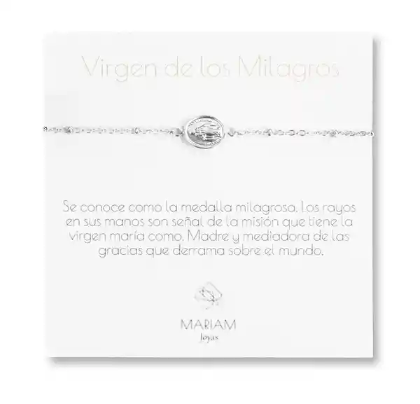 Pulsera Milagrosa Silver