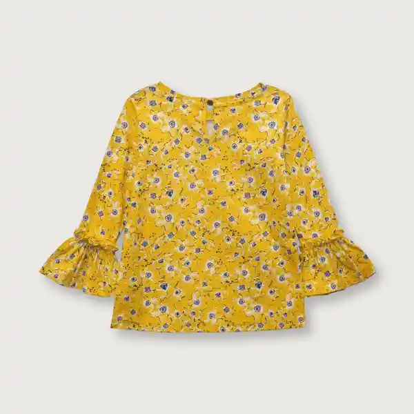 Polera de Niña Amarillo Talla 6M Opaline