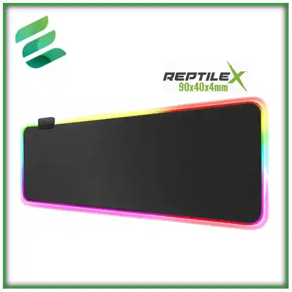 Reptilex Mouse Pad Gamer RGB 90 x 40 x 4 mm