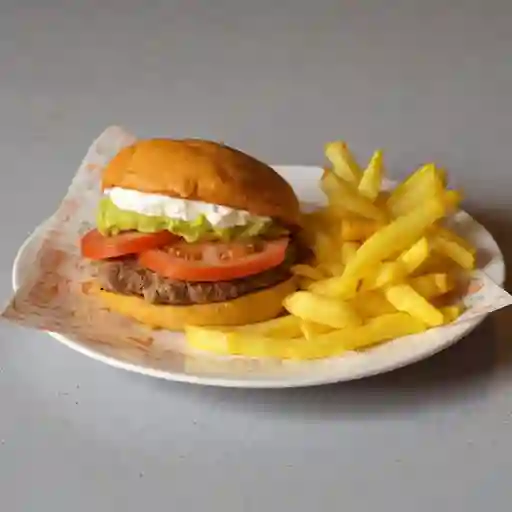 Italiana Burger con Papas