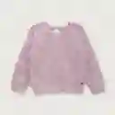 Sweater Con Manga Raglan Color Lila Talla 4A Opaline