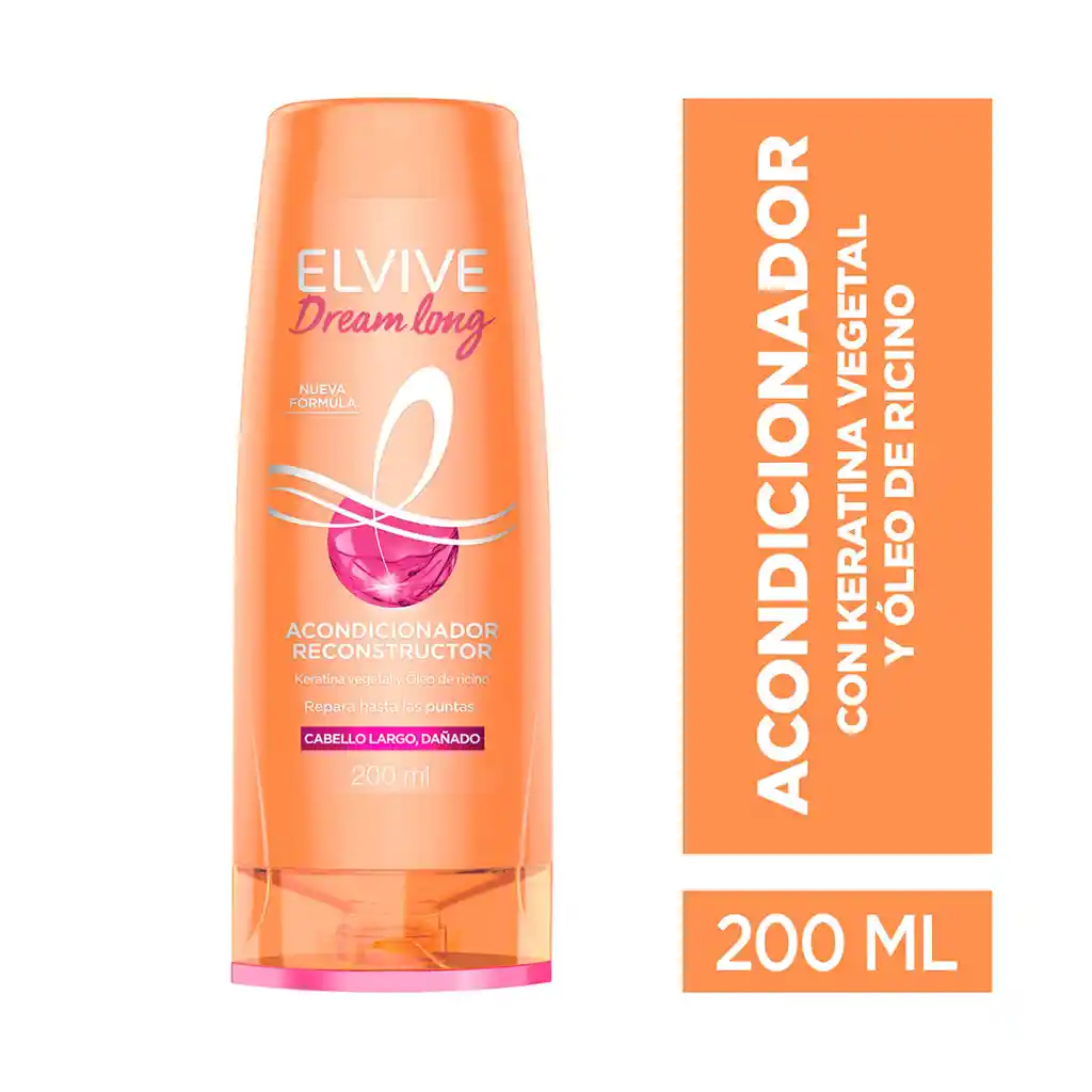 Loreal Paris-Elvive Acondicionador Reconstructor Dream Long Cabello Largo Dañado