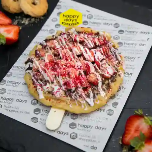 Waffle Pop Roja Pasión