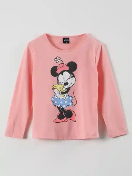 Minnie Polerón Niña Rosado 6 314012768 V26