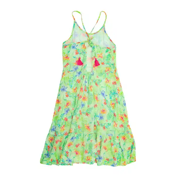 Vestido Niña Verde Pillin 10 a