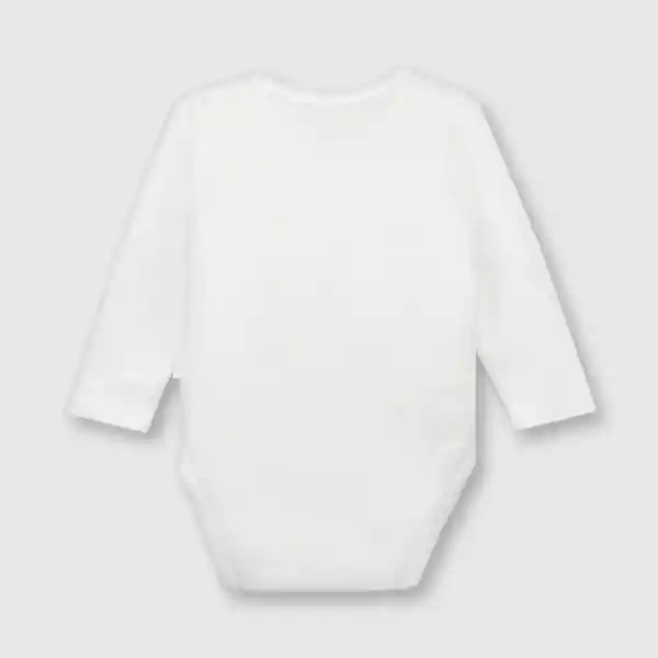 Pack Bodie de Bebé Unisex Blanco/White Talla 12/18M Colloky