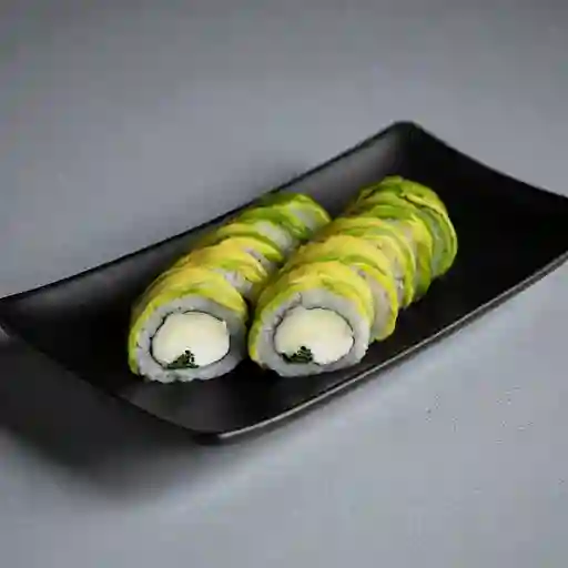 Palmito, palta, queso crema y cebollin