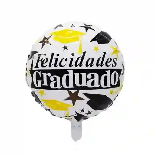 Globo Metálico Graduación Felicidades