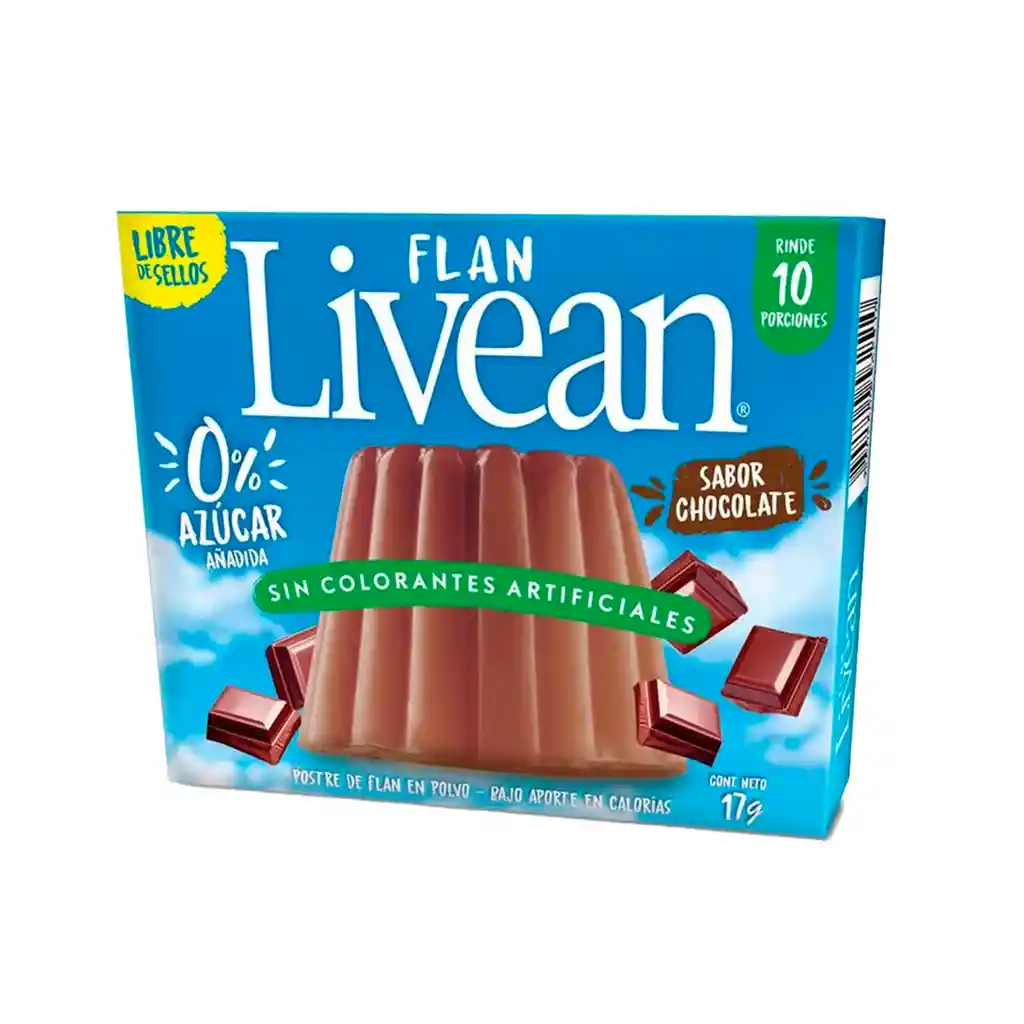 Livean Flan Chocolate