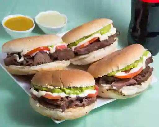 Promo 4 Churrascos Italianos Bebida 1.5l