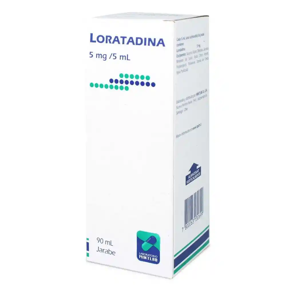 Loratadina Laboratorio Mintlabjarabe (5 Mg)