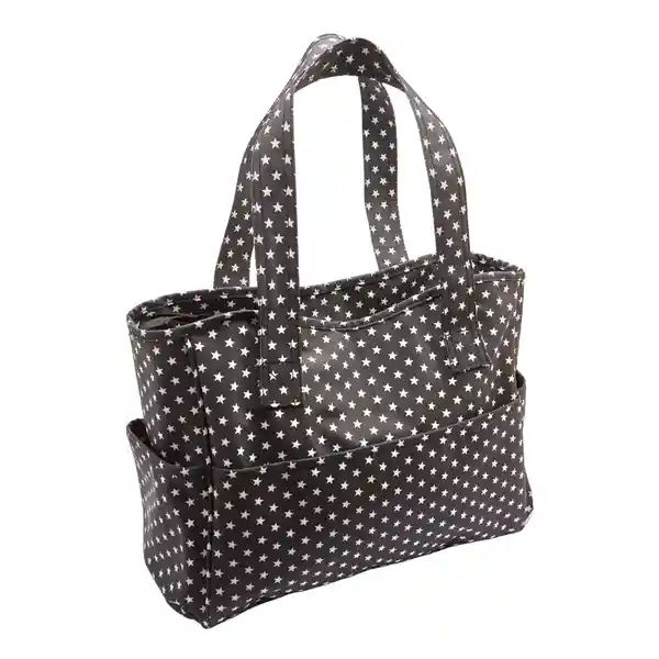 Organizador Craft 36x13x31 Cm - Negro Estrellas Hemline 1 Bolso