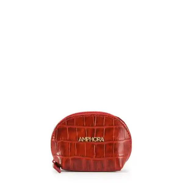 Amphora Monedero Crocco Class Oval Rojo