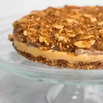 Postre de manzana manjar