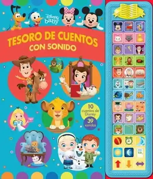 Tesoro de Cuentos Con Sonido Disney Baby - Weber Louis