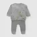 Clemente de Bebé Niño Perros Gris Melange Talla 3/6M Colloky