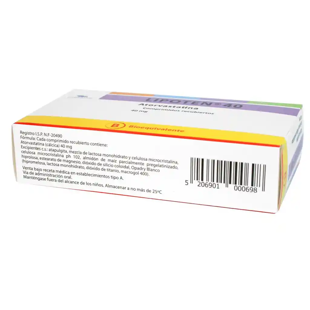 Lipoten (40 mg)