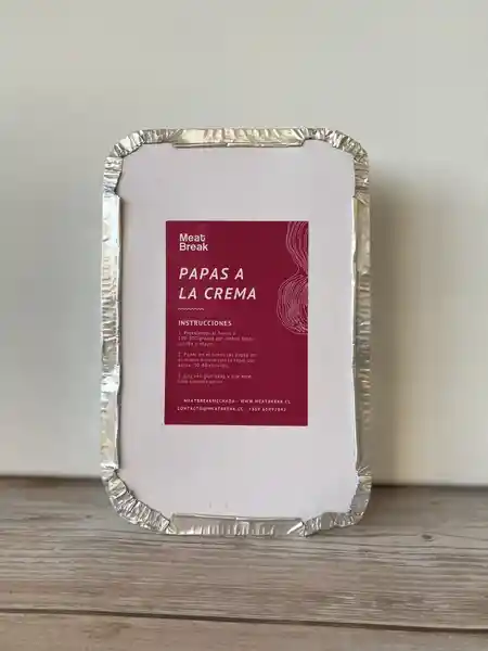 Papas a la Crema 2 Pesonas