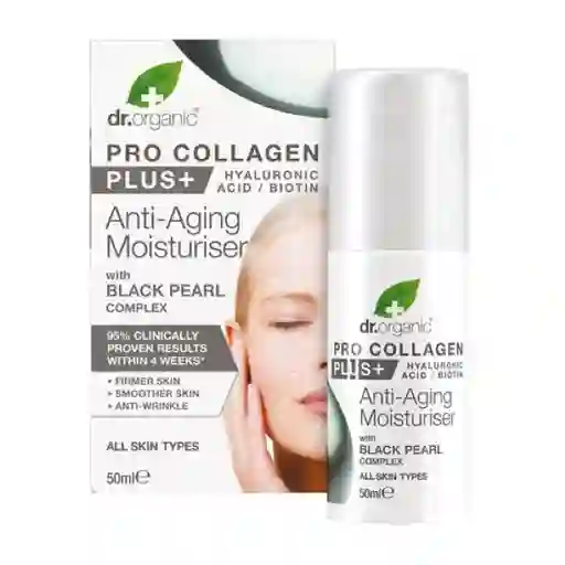 Dr Organic Crema Anti Aging Pro Collagen Black Pearl