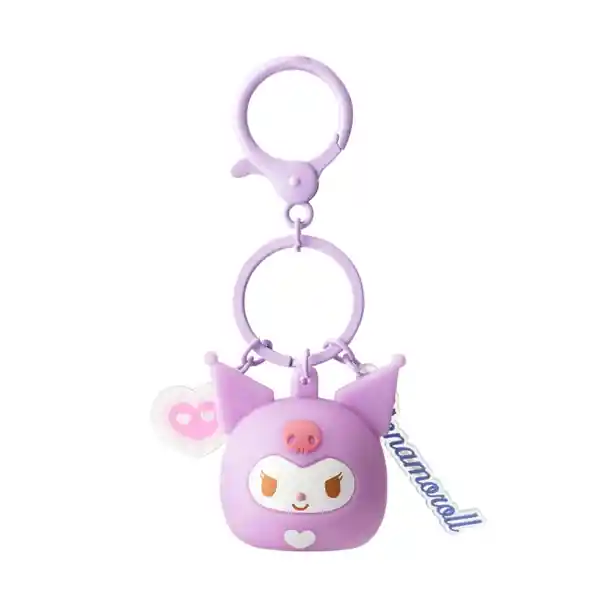 Llavero de Bolsa Kuromi Luminoso Daruma Miniso