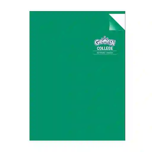 Georgi Cuaderno College Croquis 80 Hojas