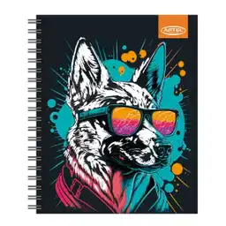 Artel Cuaderno Universitario Animales Divert 100 Hojas