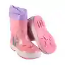 Botas de Agua Bebé Niña Rosado Talla 25 Pillin