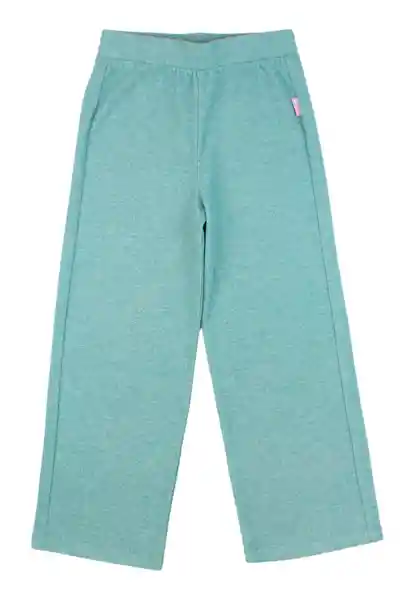 Pantalón Junior Palazzo Tejido Arctic 380 Verde 12 Años Ficcus