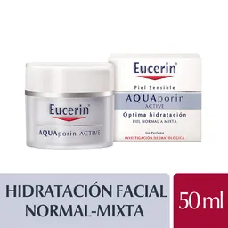 Eucerin Hidratacion Facial Dermo Aqu.Cr.Fac.P/M.50
