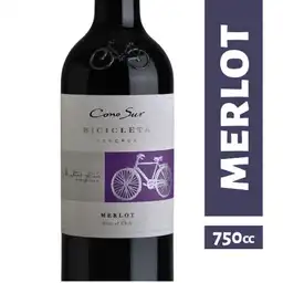 Cono Sur Vino Tinto Bicicleta Reserva Merlot 750 cc