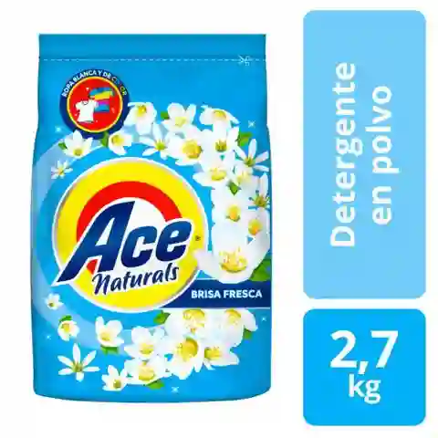 Ace Detergente en Polvo Brisa Fresca Naturals 2 en 1