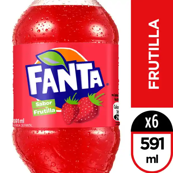 Fanta Frutilla 591 Ml