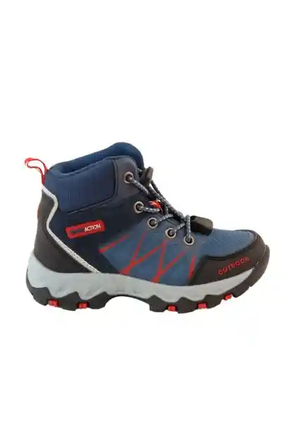 Zapatillas Outdoor Caña Andante Niño Azul 27 889 Ficcus