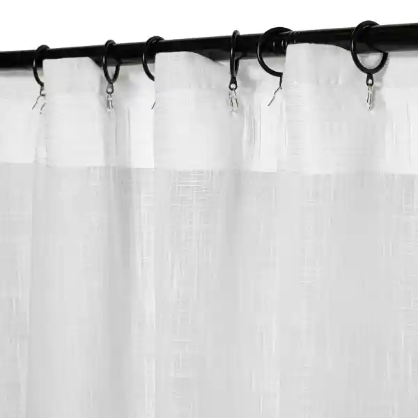 Set Cortina Velo Con Presilla Oculta 140 x 240 cm Casaideas