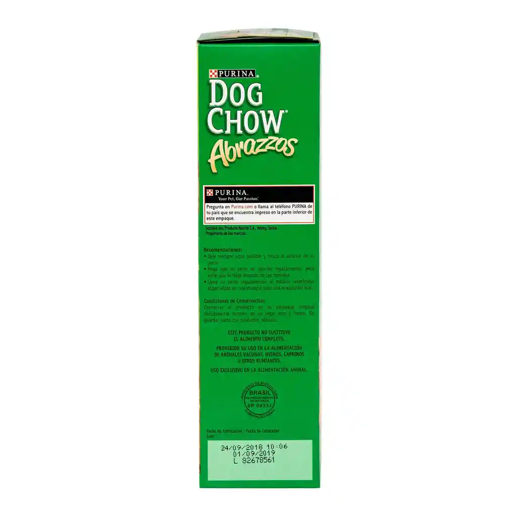 Dog Chow Snack Abrazzos Integral Mini