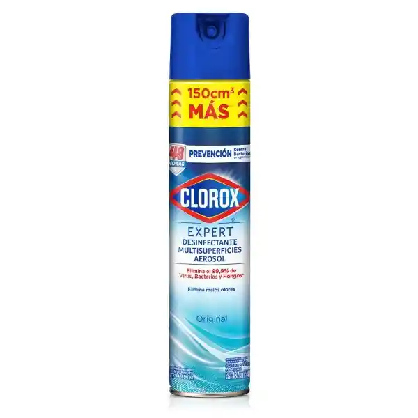 Aerosol Desinfectante Clorox Expert Original 482 Ml