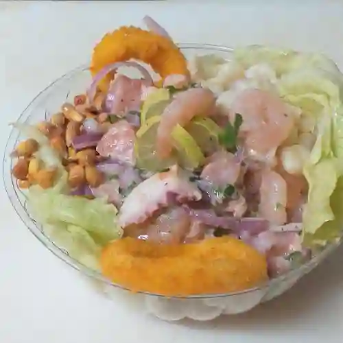 Ceviche Mixto de Tilapia