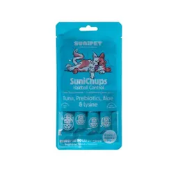 Sunipet Alimento Para Mascota Sunichups Hairball Control Tubos