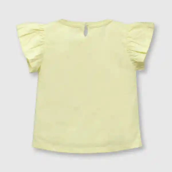 Polera Flamenco Sun de Bebé Niña Amarillo Talla 24M Colloky