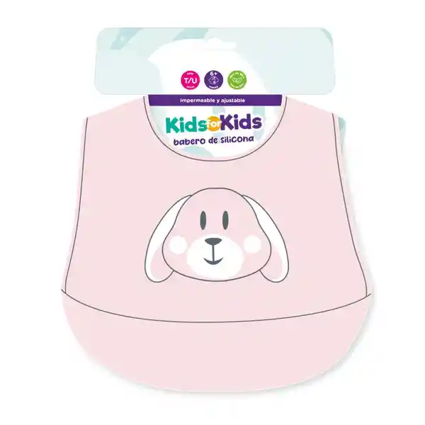 Kids For Kids Babero Silicona